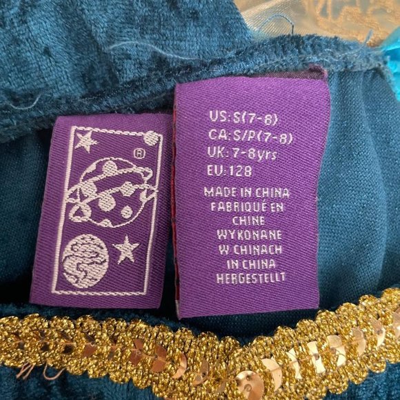 Anna's Coronation Gown Dress-Up or Halloween Costume Children's Size 7/8 - Picture 14 of 16